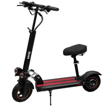 Patinete Elétrico Com Assento HYE S12 Pro 10 Lithium Battery Preto