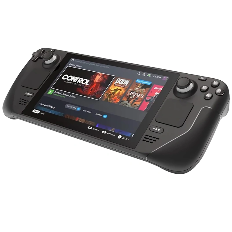 Console Portátil Valve Steam Deck 256GB LCD - Preto (V004284-50) - Imagem 2