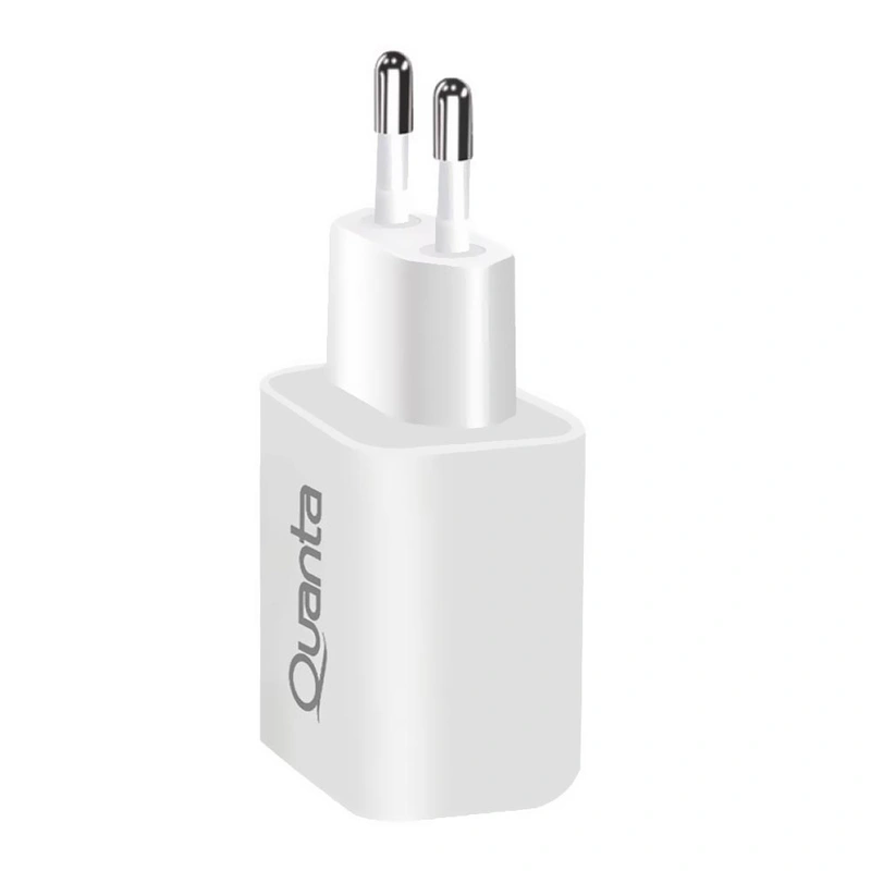Carregador Tomada Quanta QTCACR2 USB 3.0 Type-C Fêmea - Branco - Imagem 3