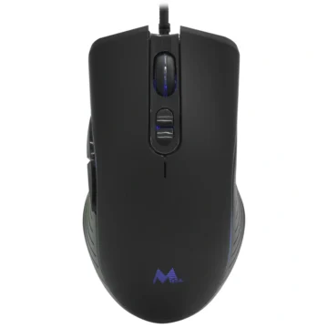 Mouse Gamer Mtek MSG-6098LR USB LED - Preto Com Fio