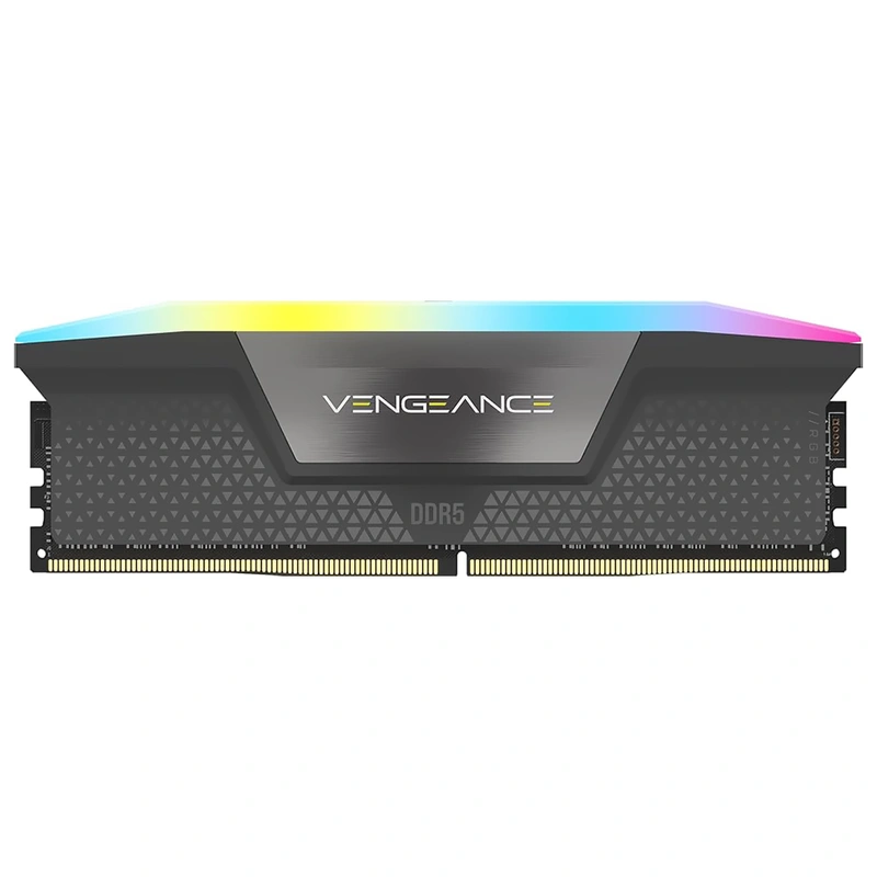 Memória RAM Corsair Vengeance DDR5 32GB 5600MHz RGB - Preto (CMH32GX5M1B5600Z40)