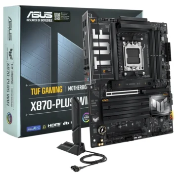 Placa Mãe ASUS TUF Gaming X870-PLUS Wi-Fi Socket AM5 DDR5 AMD X870 ATX