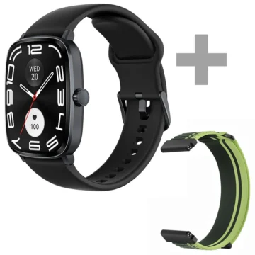 Relógio Smartwatch Haylou RS5 LS19 - Preto IP68 Bluetooth