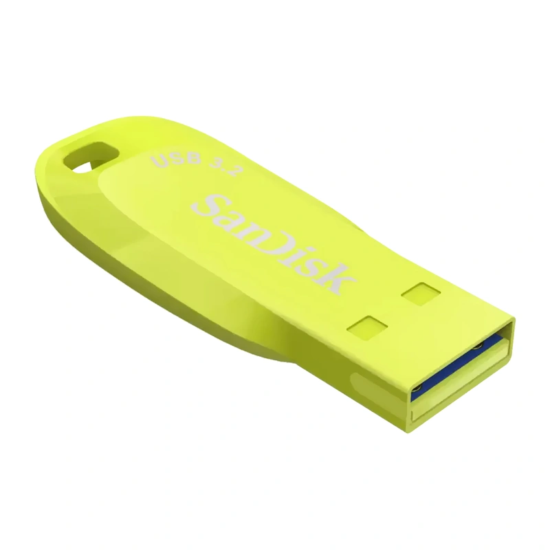 Pendrive SanDisk Z410 Ultra Shift 256GB USB 3.2 - Amarelo (SDCZ410-256G-G46EP) - Imagem 2