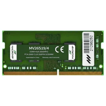 Memória RAM para Notebook Macrovip DDR4 4GB 2666MHz - MV26S194 SODIMM CL19