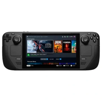 Console Portátil Valve Steam Deck LCD 256GB - Preto (V004286-50) 40 Wh