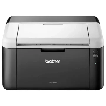 Impressora Brother Laser HL-1212W Wi-Fi 220V - Preto 21 ppm (preto) Preto / Cinza