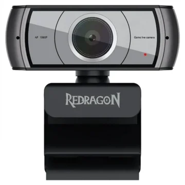 Webcam Redragon GW900-1 Apex 1080P FHD - Preto USB