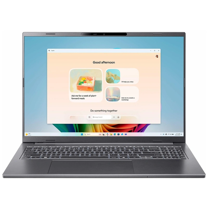 Notebook Acer Aspire 16 AI A16-52MT-91B0 Intel Core Ultra 9 288V Tela Touch WUXGA 16