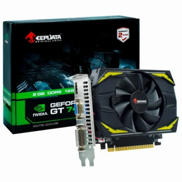 Placa de Vídeo Keepdata 2GB GeForce GT740 GDDR5 - KDGT740-2GD5128B Boost: 1059MHz