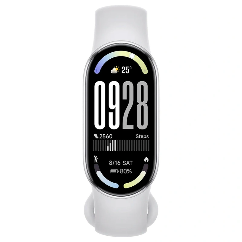 Pulseira Inteligente Xiaomi Mi Smart Band10 M2459B1 - Glacier Prata Bluetooth 5.4 - Imagem 2