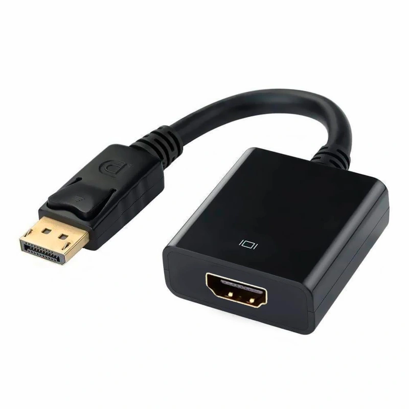 Cabo Adaptador DisplayPort para HDMI Adaptador DisplayPort a HDMI Preto - Imagem 2