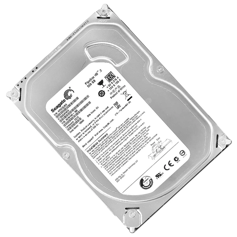 HD Seagate 500GB Pipeline Slim SATA 2 5900RPM 3.5 SATA 3Gb/s ST3500414CS - Imagem 2