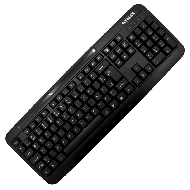Teclado + Mouse Satellite AK-725G Wireless Português - Preto - Imagem 3
