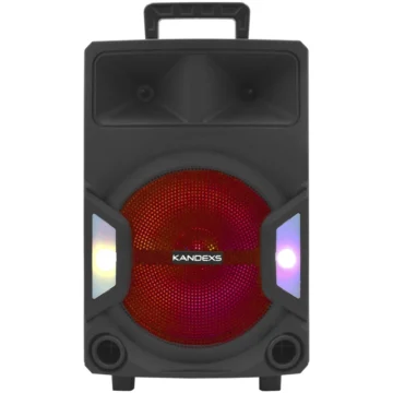 Caixa de Som Kandexs Party YE-1208 12 2400 mAh Bluetooth Preto