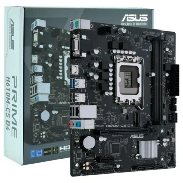 Placa Mãe ASUS Prime H610M-CS D4 Socket 1700 VGA DDR4 LGA 1700 Intel H610