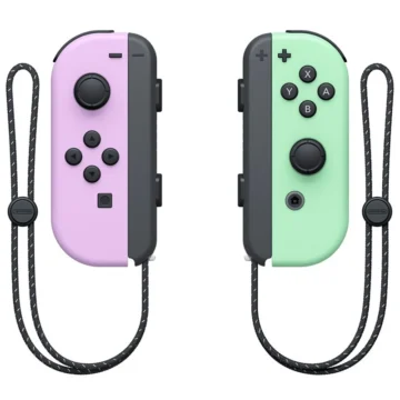Controle Nintendo Switch Joy-Con Wireless - Roxo Verde (HAC-A-JAWAF) Bluetooth