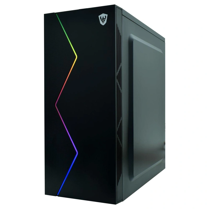Gabinete Gamer Satellite K884 Mid Tower 1 Cooler - Preto - Imagem 3