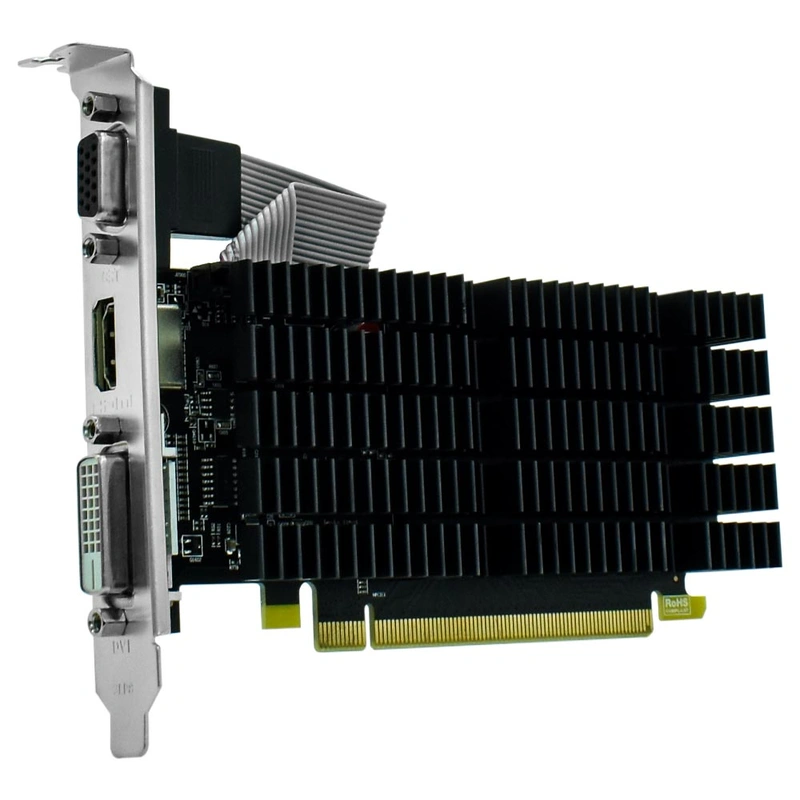 Placa de Vídeo AFOX 2GB Radeon R5-230 DDR3 - AFR5230-2048D3L9-V2 800MHz - Imagem 2