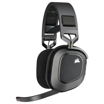 Headset Gamer Corsair HS80 RGB Wireless - Preto (CA-9011235-NA) PC, Mac, PlayStation 4/5