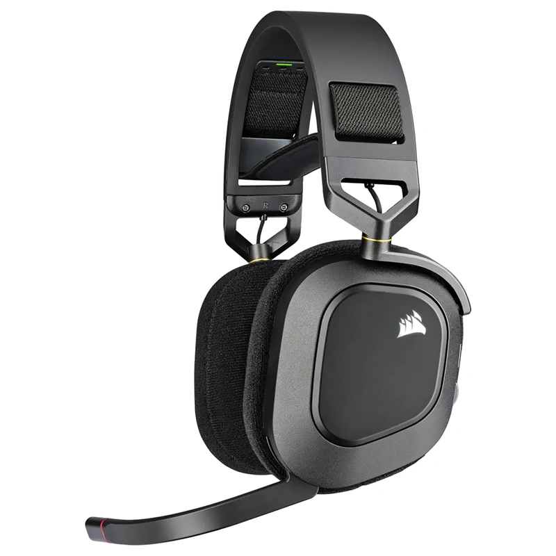 Headset Gamer Corsair HS80 RGB Wireless - Preto (CA-9011235-NA) PC, Mac, PlayStation 4/5