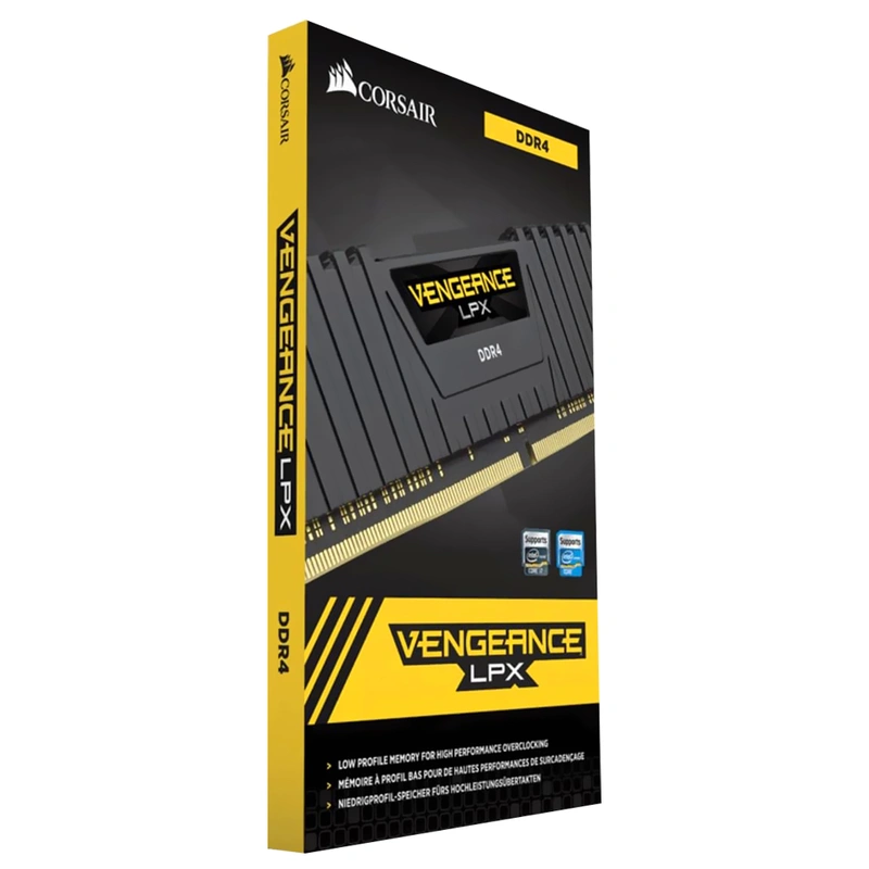 Memória RAM Corsair Vengeance LPX DDR4 16GB 3200MHz - Preto (CMK16GX4M1E3200C16) - Imagem 3