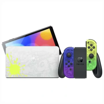 Console Nintendo Switch 64GB Splatoon Edition 3 Oled Azul Verde Neon (HEG-S-KCAAA)