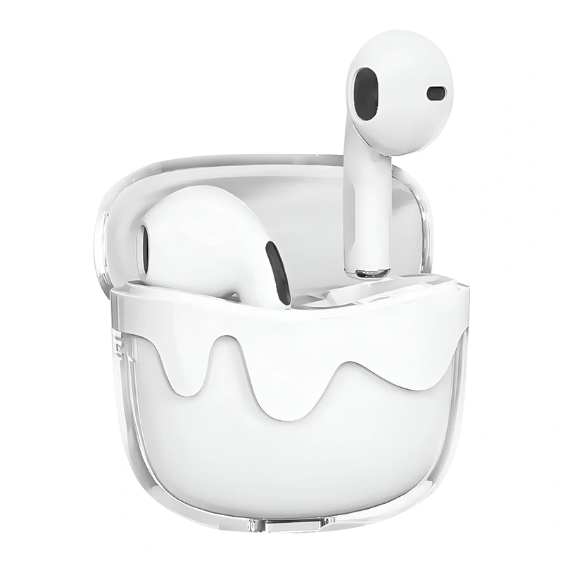 Fone de Ouvido Satellite AE-6202 TWS Earphones Bluetooth - Branco Case: USB-C