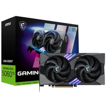 Placa de Vídeo MSI Gaming OC 8GB GeForce RTX5060TI GDDR7 - 912-V536-026