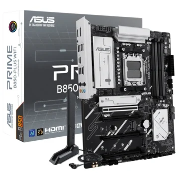 Placa Mãe ASUS Prime B850-PLUS Wi-Fi Socket AM5 DDR5 AMD B850 ATX