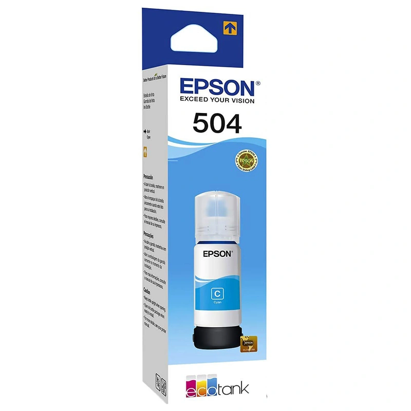 Cartucho de Tinta Epson T504220 - Ciano L4150 - Imagem 2