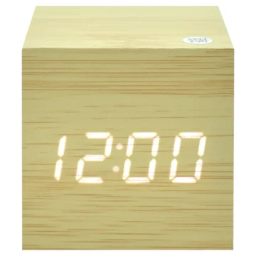 Relógio Despertador de mesa Satellite AC-T32 - Bamboo