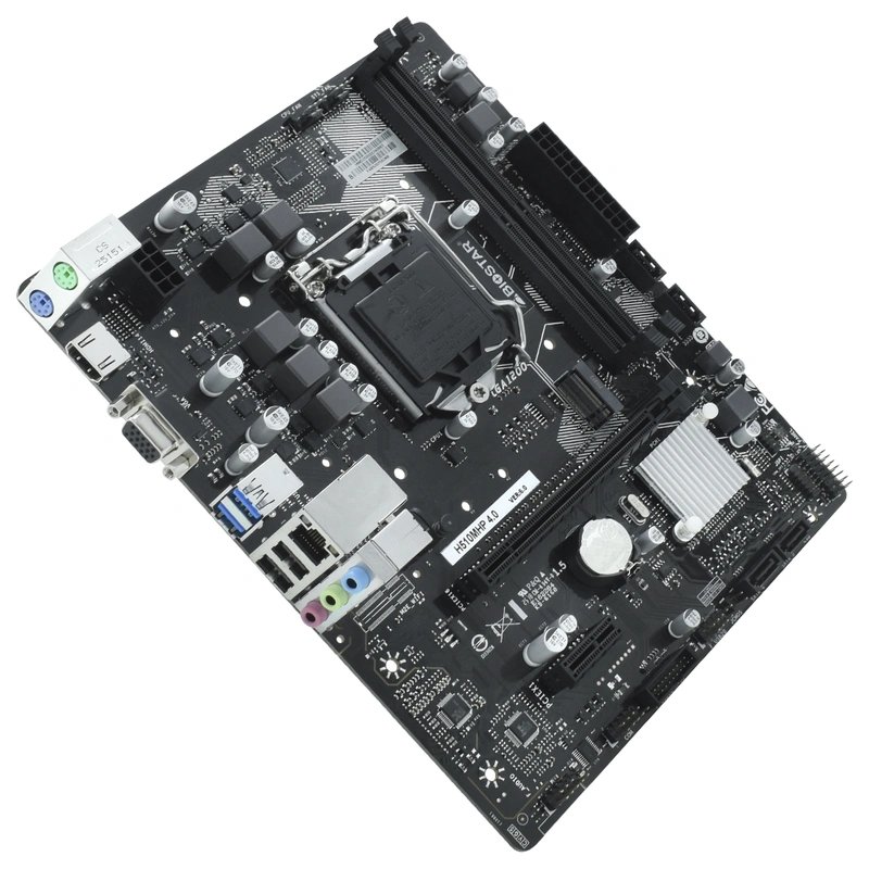 Placa Mãe Biostar H510MHP 4.0 Socket LGA 1200 DDR4 Intel H470 Micro ATX - Imagem 3