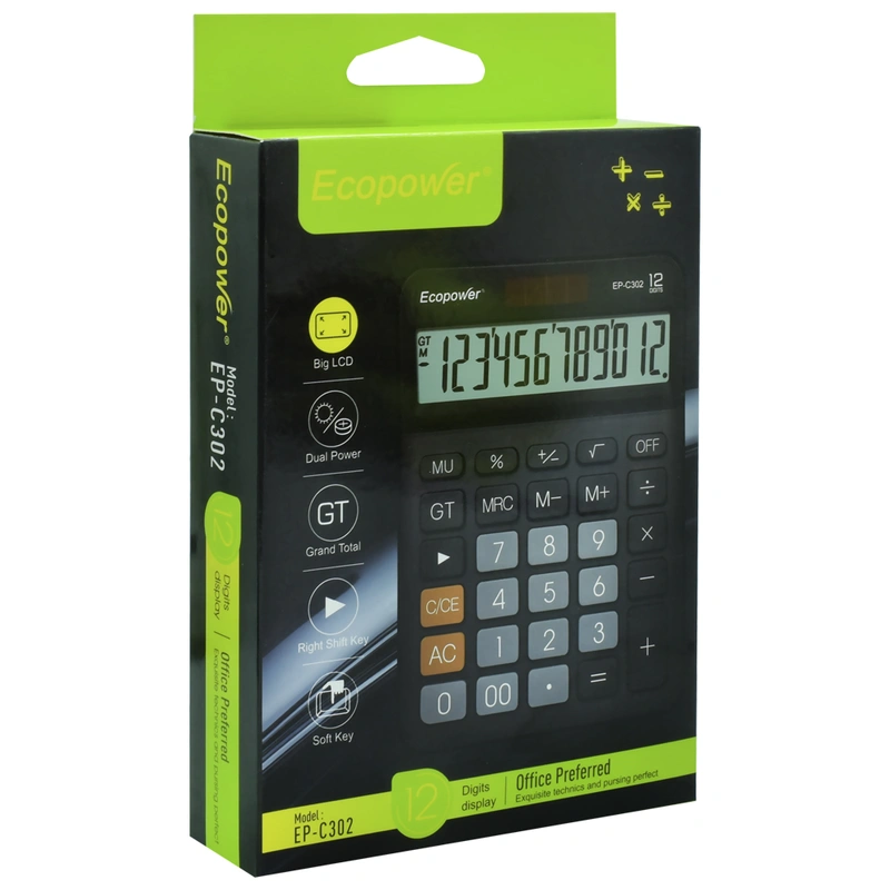 Calculadora EP-C302 12 Digitos - Azul - Imagem 2