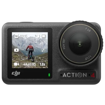 Câmera de Ação DJI Osmo Action 4 AC003 - Preto Submersível até 18 m debaixo d'água