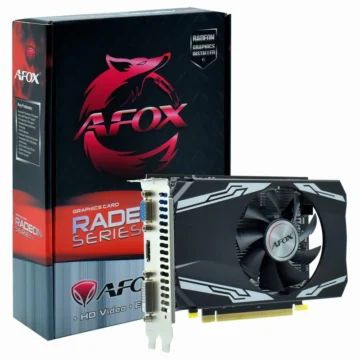 Placa de Vídeo AFOX 4GB Radeon R7-240 DDR3 - AFR7240-4096D3H4 128 bits