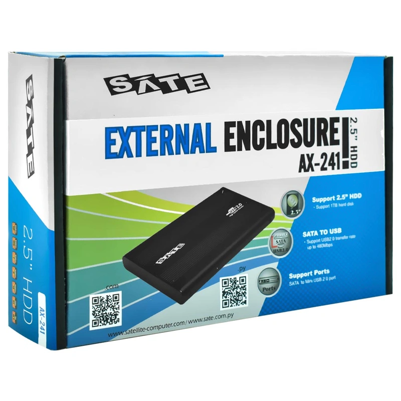 Gaveta Satellite AX-241 SATA 2.5 USB - Imagem 3