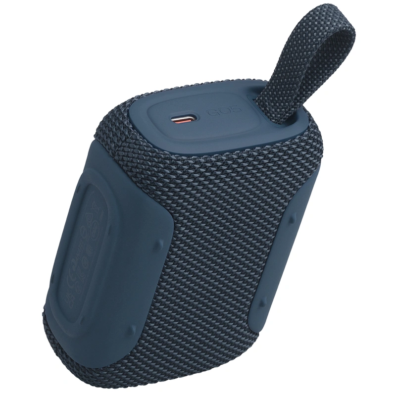 Caixa de Som JBL GO 5 Bluetooth - Azul 4.8W IP68 Até 10 horas com o recurso playtime boost - Imagem 3
