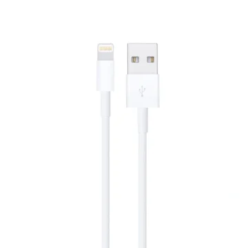 Cabo Apple Lightning A USB MXLY2ZMA 1M - Branco
