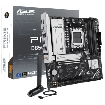Placa Mãe ASUS Prime B850M-A Wi-Fi Socket AM5 DDR5 AMD B850 Micro ATX