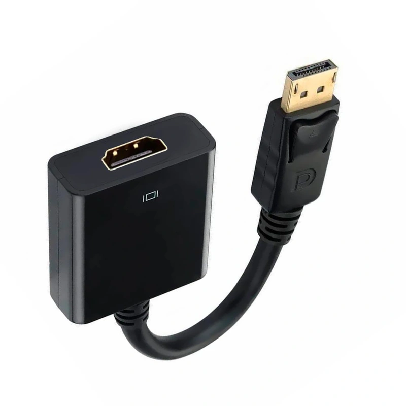 Cabo Adaptador DisplayPort para HDMI Adaptador DisplayPort a HDMI Preto - Imagem 3