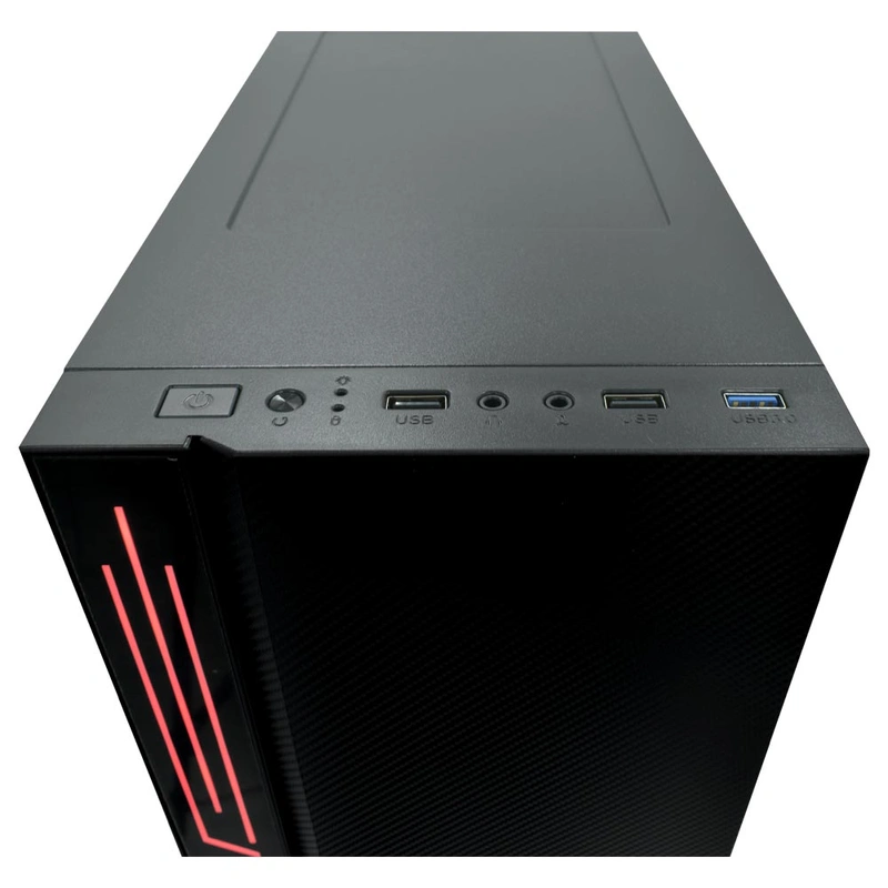 Gabinete Gamer Satellite K885 Mid Tower 1 Cooler - Preto - Imagem 2