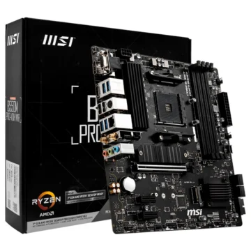 Placa Mãe MSI B550M PRO-VDH Wi-Fi Socket AM4 VGA DDR4 AMD B550