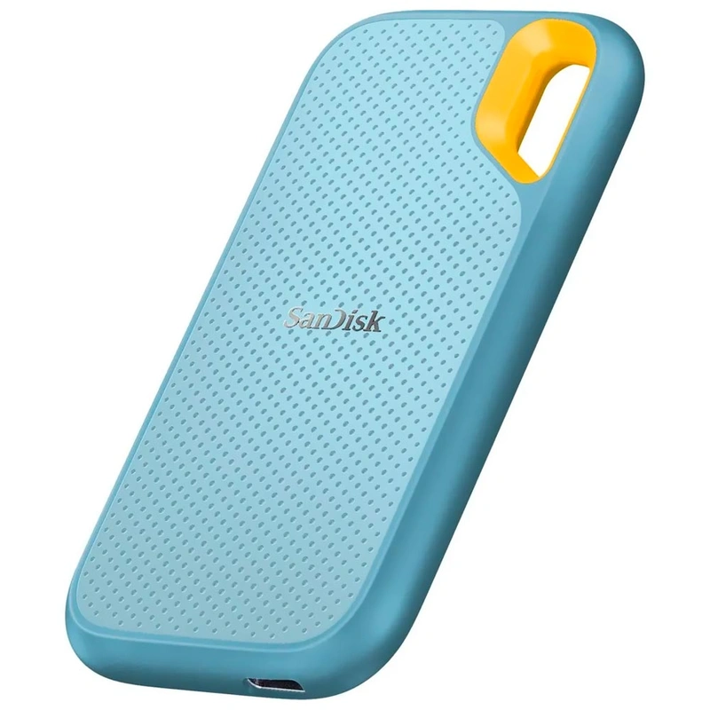 SSD Externo SanDisk 2TB Portátil Extreme - Azul (SDSSDE61-2T00-G25B) USB Type-C 3.2 Gen 2 - Imagem 3