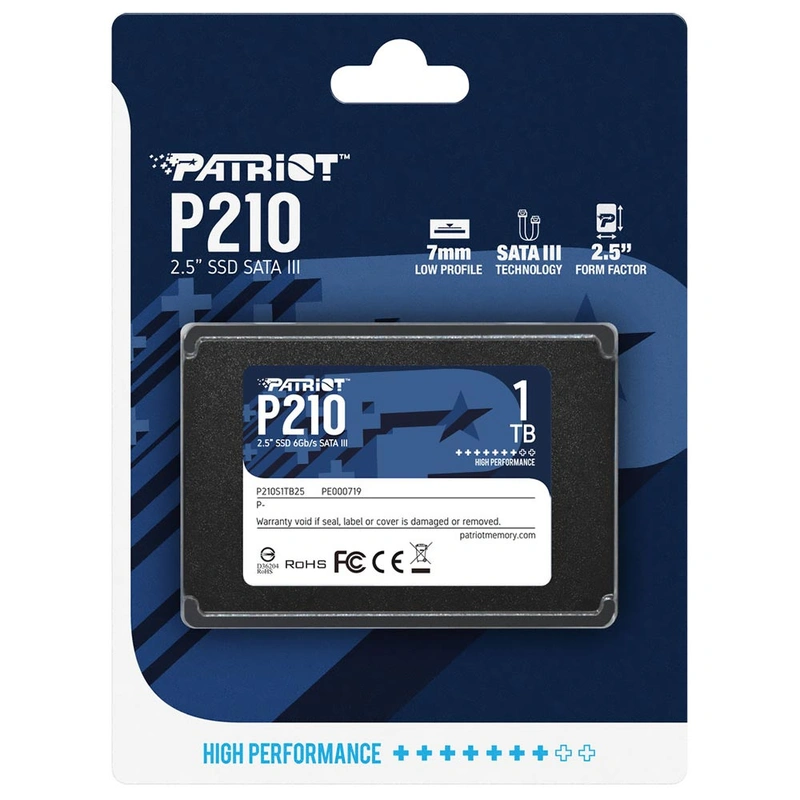 SSD Patriot 1TB P210 2.5 SATA 6Gb/s P210S1TB25 - Imagem 3