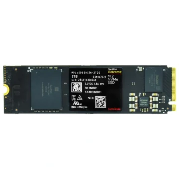 SSD SanDisk M.2 2TB Extreme NVMe - SDSSDX3N-2T00-G26 PCIe Gen 4.0