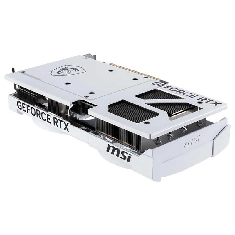 Placa de Vídeo MSI Ventus 2X OC White 12GB GeForce RTX5070 GDDR7 - 912-V532-010 - Imagem 3