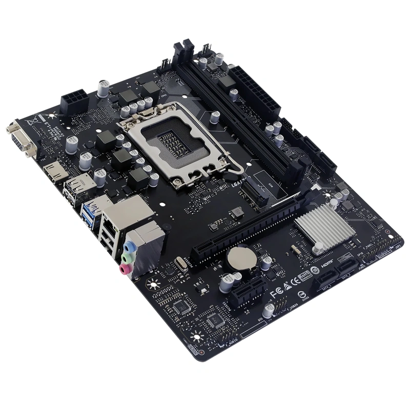 Placa Mãe Biostar H610MHC Socket LGA 1700 DDR4 Intel H610 Micro ATX - Imagem 2