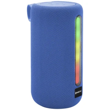 Caixa de Som MOX MO-MS14 Bluetooth USB SD - Azul Até 2 - 5 horas de reprodução