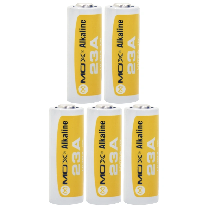 Pilha Mox Alkaline MO-23A Ultra 12V - Kit com 5